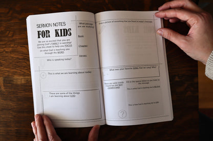 Sermon Notes For Kids