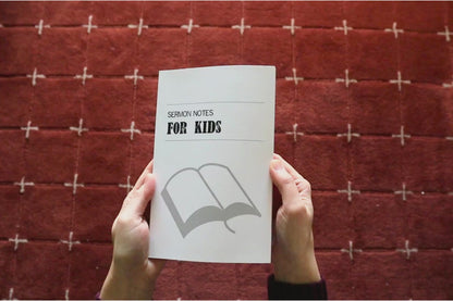 Sermon Notes For Kids